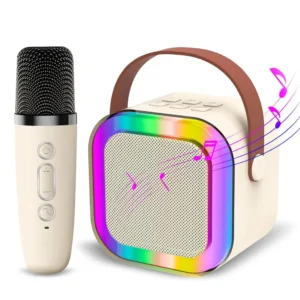 Kids Bluetooth Karaoke Machine with Wireless Microphone