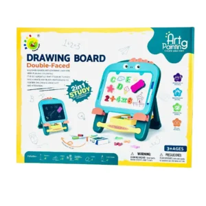 2-in-1 Kids Double-Sided Art Easel