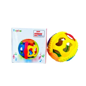 Baby Sensory Rattle Ball - Easy-to-Grasp Clutching Toy