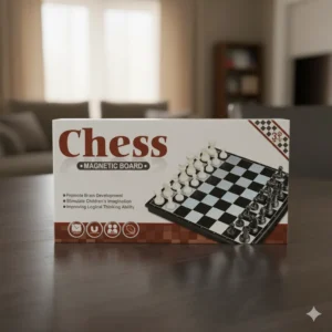 Premium Wooden Magnetic Chess Set