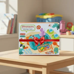 Dinosaur Fishing Fun Toy Set: Interactive Sink Toy for Kids