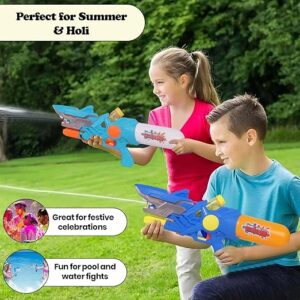 High-Pressure Water Gun for Kids (Summer & Holi)
