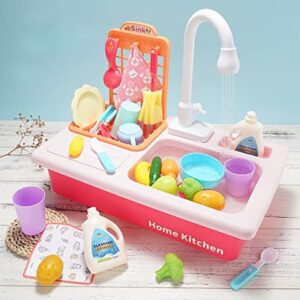 Interactive Kitchen Sink Toy with Running Water
