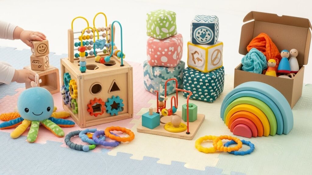  Safe baby toys designed for playful learning